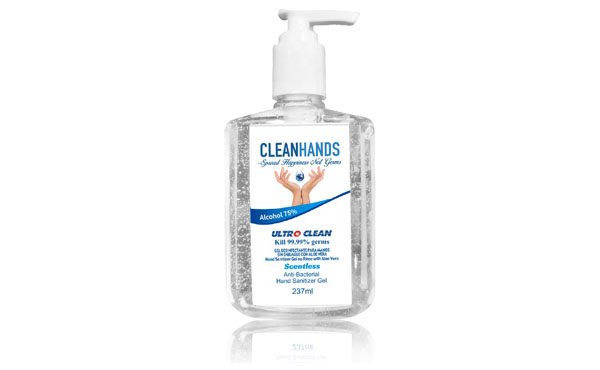 Gel desinfectante para manos de 237 ml